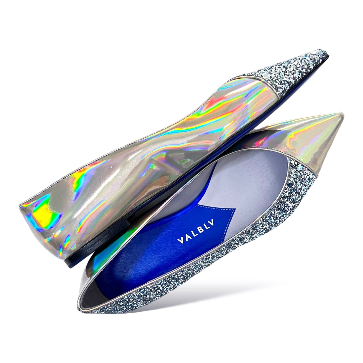 valblv-graphik-flat-shoes-glitter-silver-side