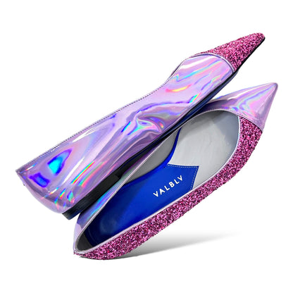 valblv-graphik-shoes-glitter-pink-side