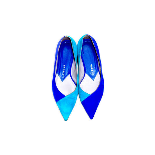 valblv-shoes-blue-suede-flats-womens-front